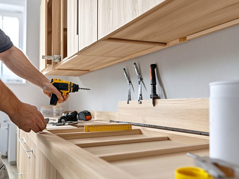 How to Install DIY Wall Cabinets