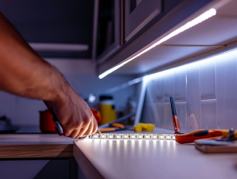 How to Install Under-Cabinet Lighting Yourself