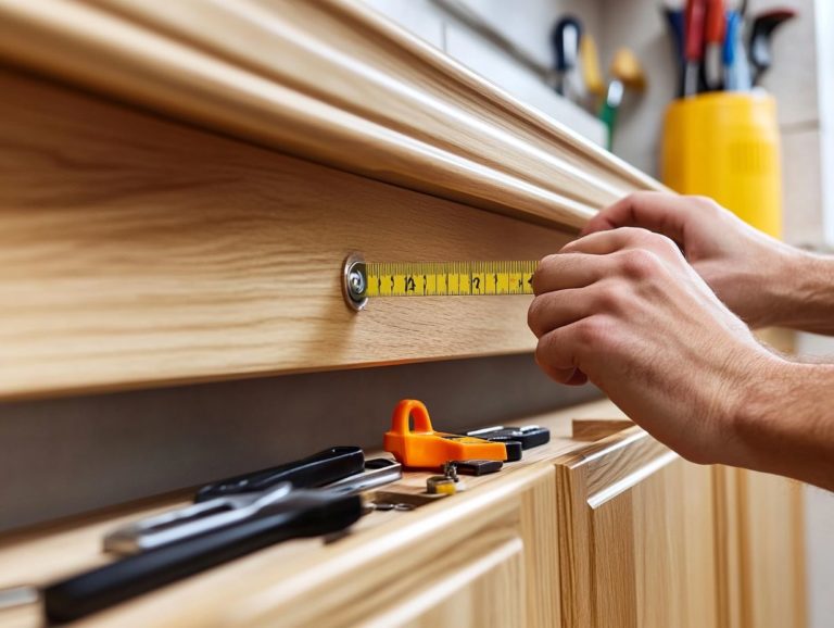 How to Properly Align Kitchen Cabinets