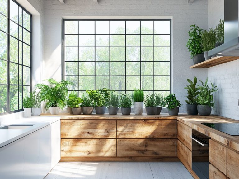 Incorporating Nature into Kitchen Designs