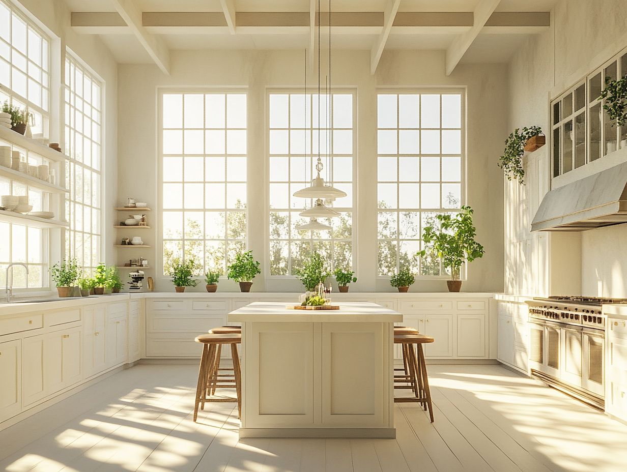 Popular Kitchen Layouts for Maximizing Natural Light