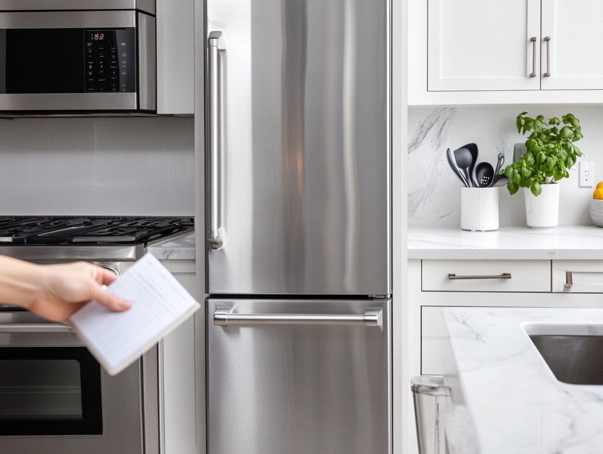 What are the advantages of using stainless steel appliances?