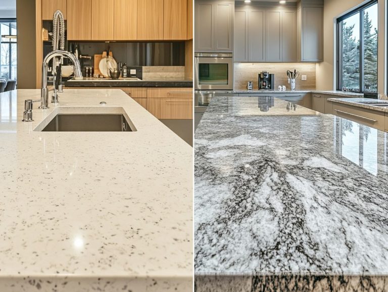 The Benefits of Quartz vs. Granite Countertops