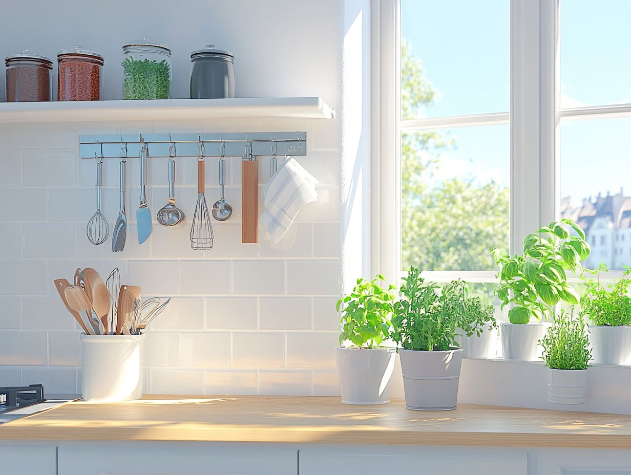 A rotating tray that makes it easier to reach items in the back of cabinets