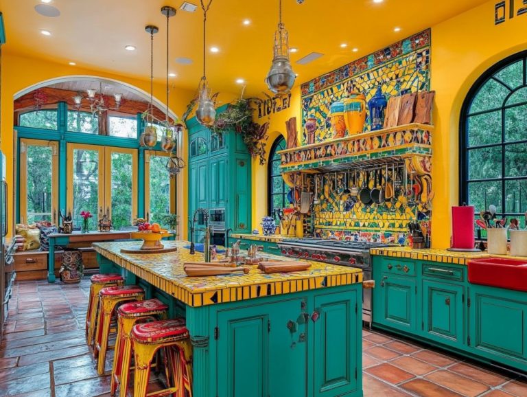 The Best Kitchen Layouts for Colorful Decor