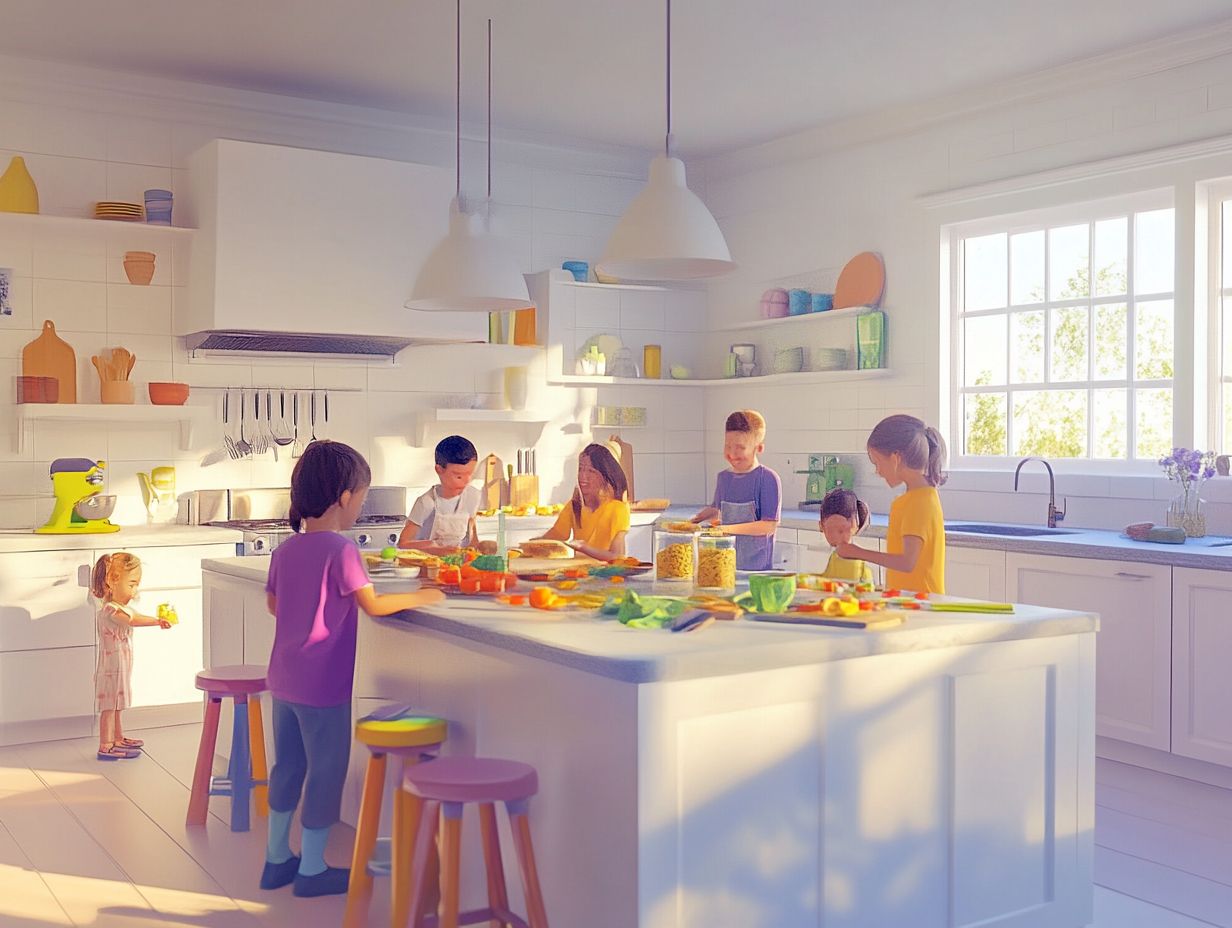 Layout Ideas for Cooking with Kids