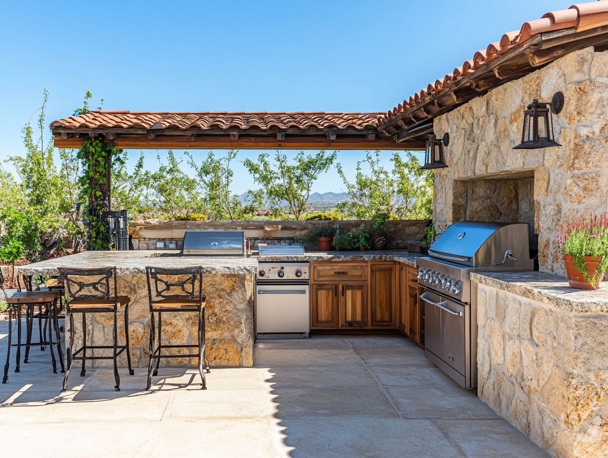 Visual Guide to Outdoor Kitchen Design Factors