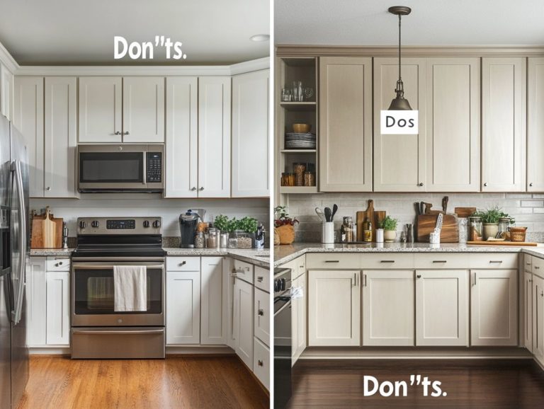 The Dos and Don’ts of Kitchen Cabinet Design