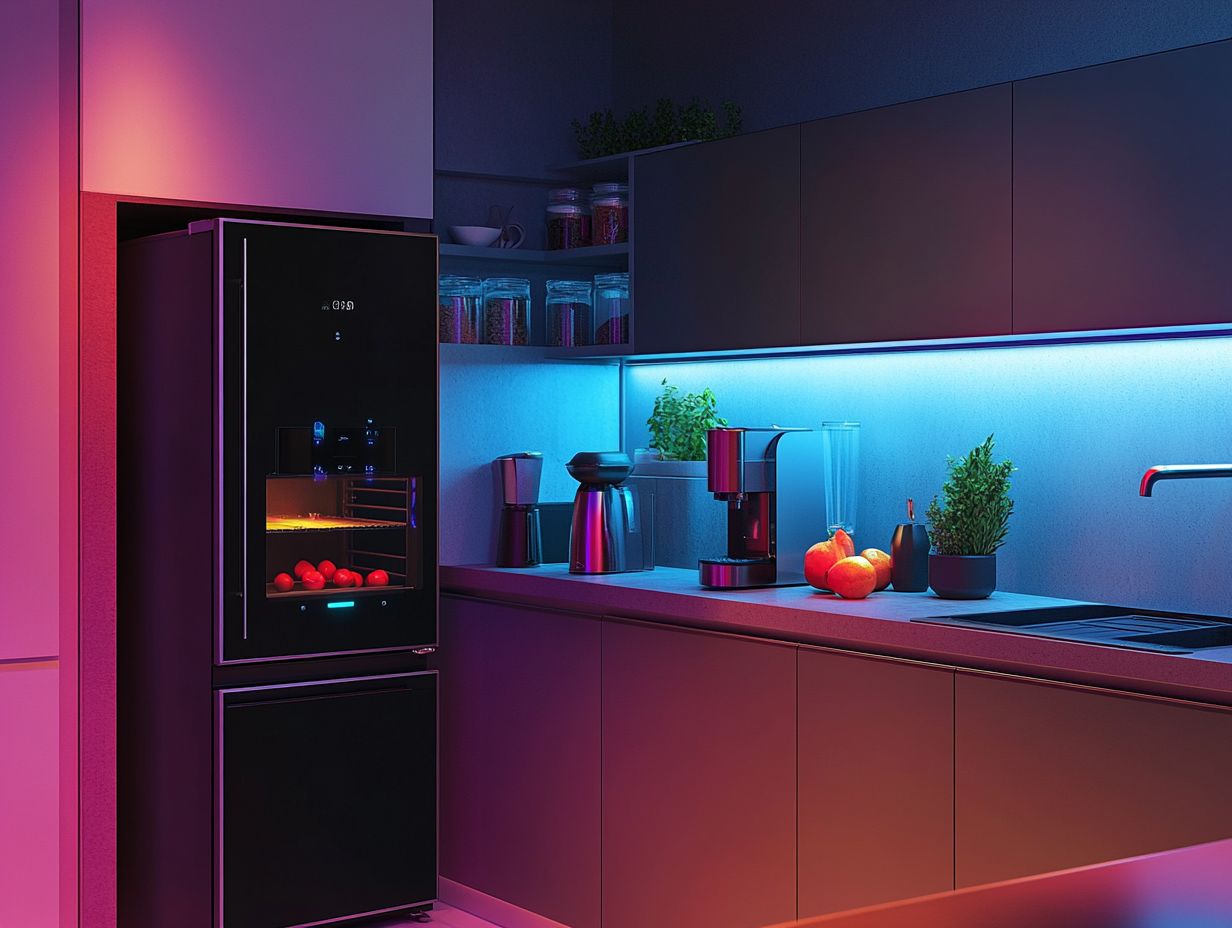 Innovative space-saving kitchen appliance design