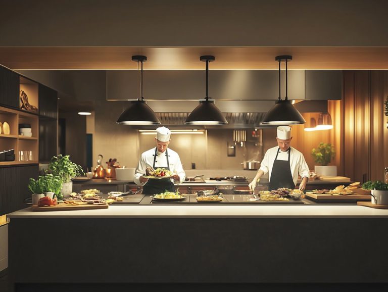 The Impact of Lighting on Kitchen Workflow