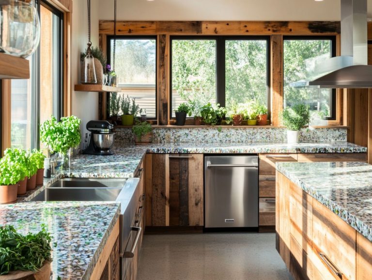 The Rise of Recycled Materials in Kitchen Design