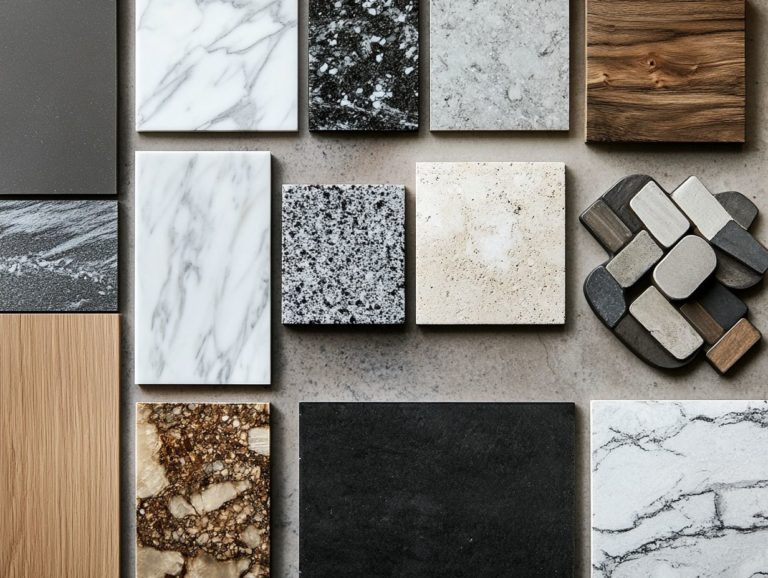 The Role of Texture in Kitchen Materials