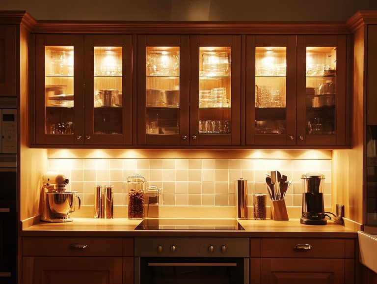 Top 5 Cabinet Lighting Ideas for Ambiance