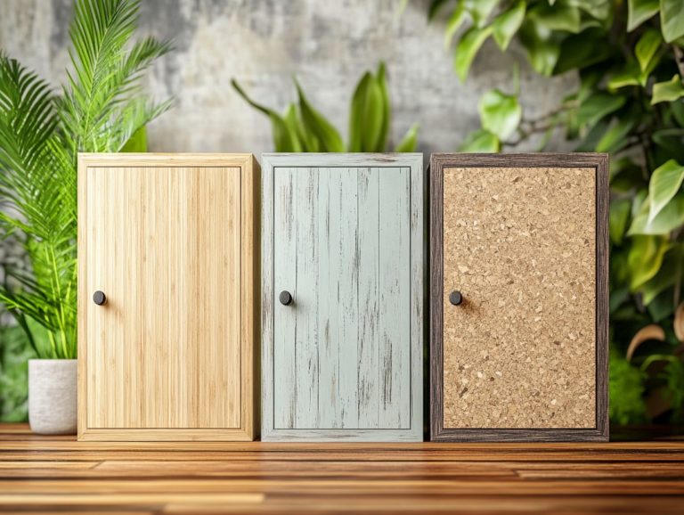 Top 5 Eco-Friendly Cabinet Materials