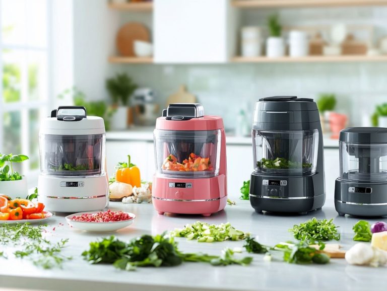 Top 5 Food Processors for Efficient Cooking