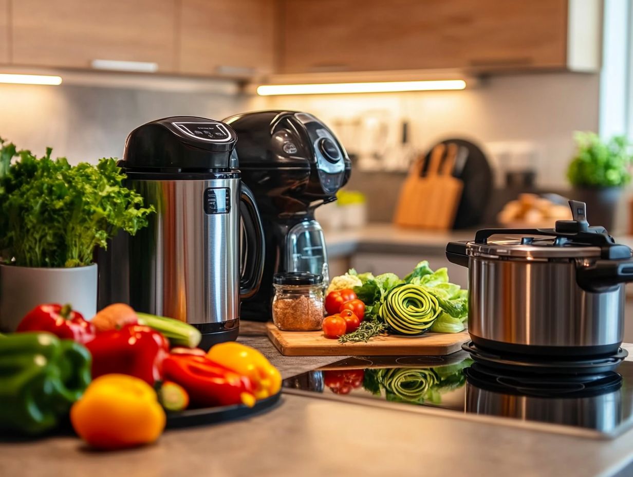 A food processor makes meal prep quick and easy.