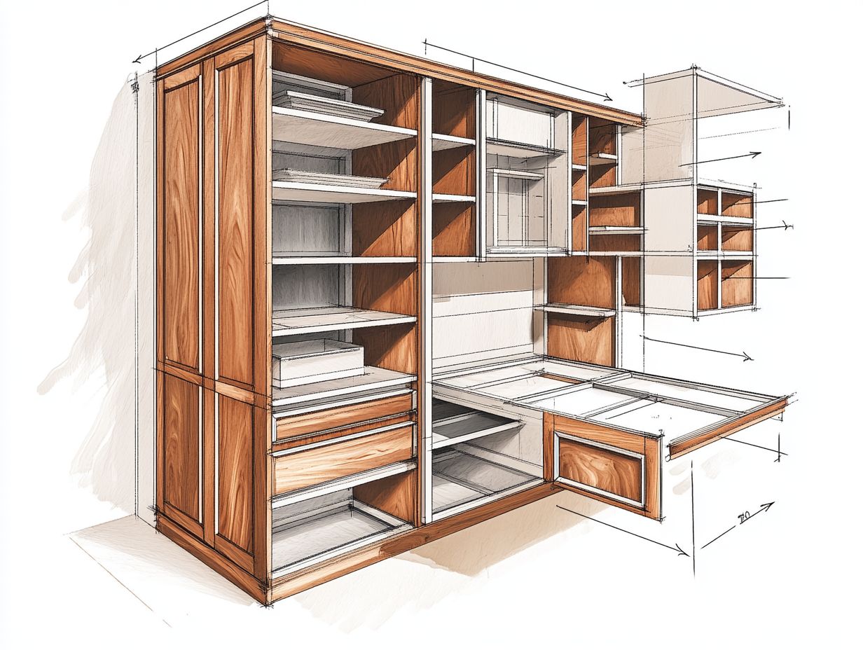 Image showing the different types of cabinet construction