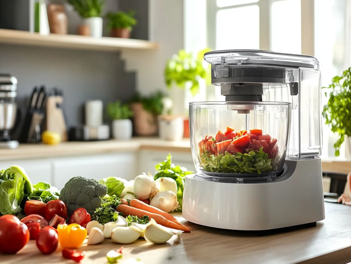 Comparison of different types of food processors