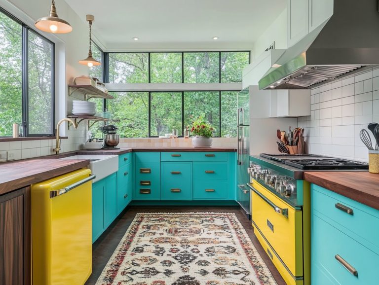 Using Color Blocking in Kitchen Design